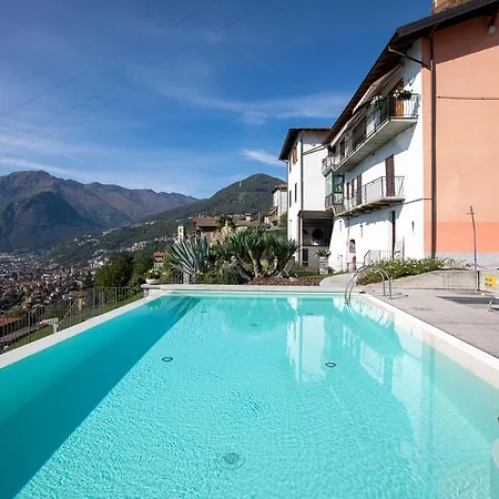 Aparthotel Cafelicita - Promotion - View - Infinity Pool - Jacuzzi Gravedona