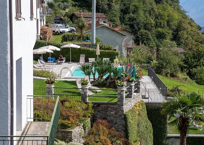 Cafelicita - View - Infinity Pool - Jacuzzi Lejlighedshotel Gravedona