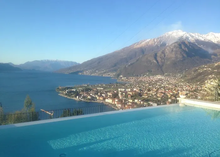 Lejlighedshotel Cafelicita - View - Infinity Pool - Jacuzzi Gravedona